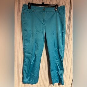 Stylish Blue Capris for Women